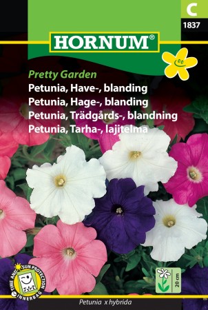 Petunia, Hage-, blanding 'Pretty Garden' (Petunia x hybrida)