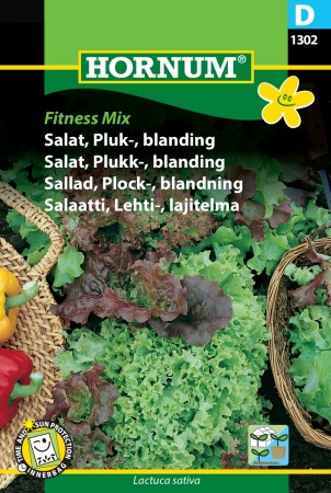 Salat, Plukk-, blanding 'Fitness Mix' (Lactuca sativa)