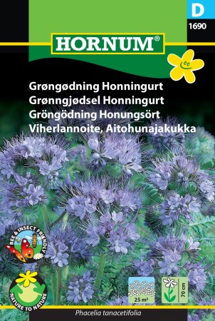 Grønngjødsel Honningurt '' (Phacelia tanacetifolia)