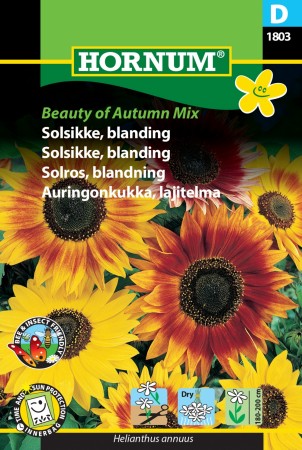 Solsikke, blanding 'Beauty of Autumn Mix' (Helianthus annuus)