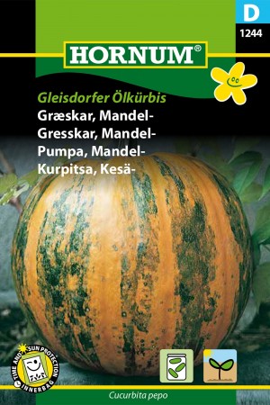 Gresskar, Mandel- 'Gleisdorfer Ölkürbis' (Cucurbita pepo)